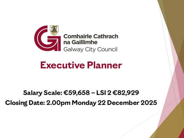 Staff Vacancy - Executive Planner