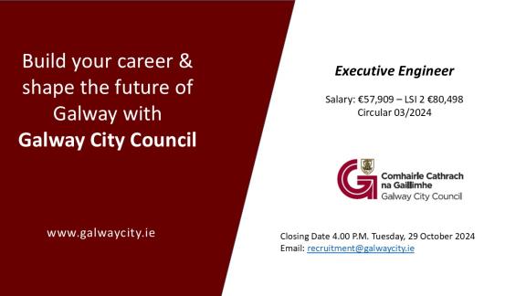 Staff Vacancy - Executive Engineer