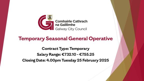 Temporary Seasonal General Operative