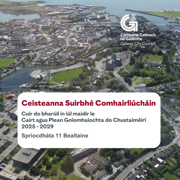 Graphic as Gaeilge