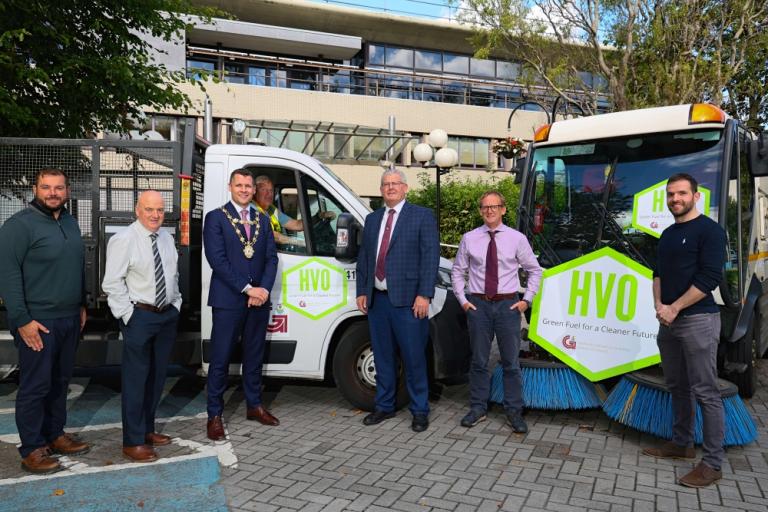 Picture of Galway City Council staff and Mayor