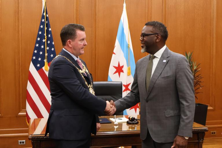 Mayor of the City of Galway Leads High Level Delegation to Twinned Cities of Chicago and Milwaukee