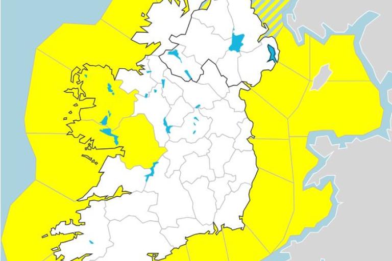 Possibility of Coastal Flooding due to strong winds and high tides