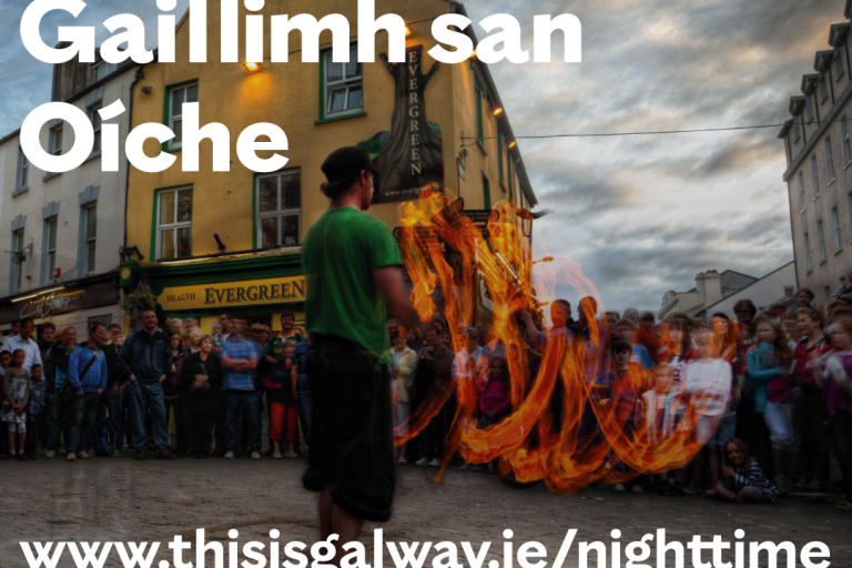 An Ghaillimh Istoíche: Lainseáiltear Treoir Ar Líne 'Cad tá ar Siúl' ag Nochtadh Mhealltacht na Cathrach um Thráthnóna agus Istoíche 