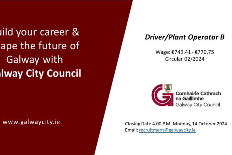 Staff Vacancy - Driver/Plant Operator B