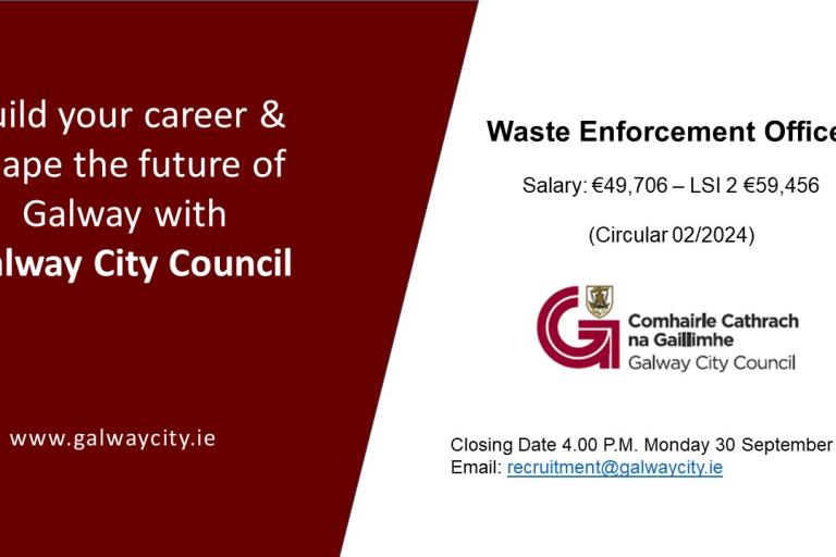 Staff Vacancy - Waste Enforcement Officer