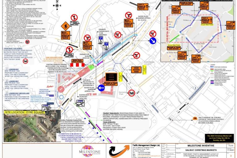 Eyre Square North - Map