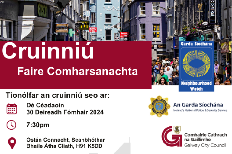 sonraí an chruinnithe