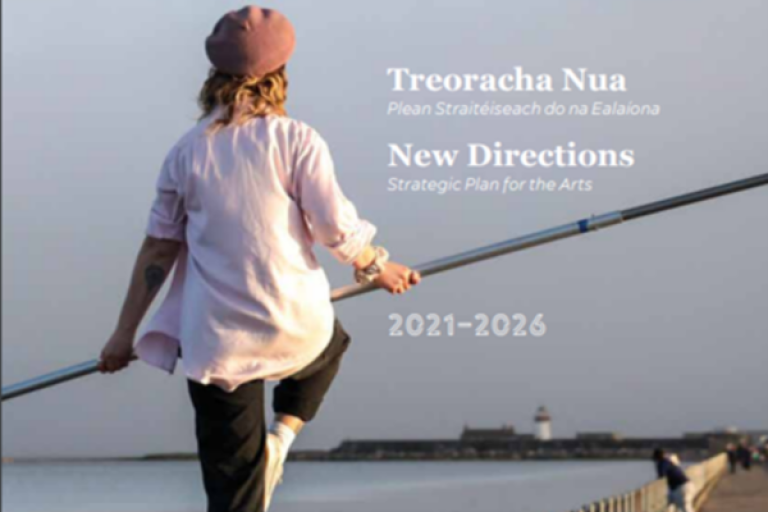 Cover of the New Directions Arts Plan