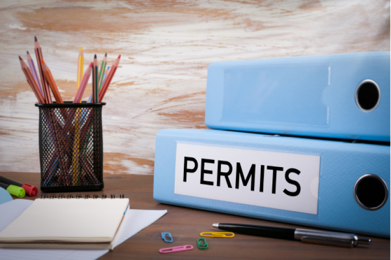 Image of Permits folder