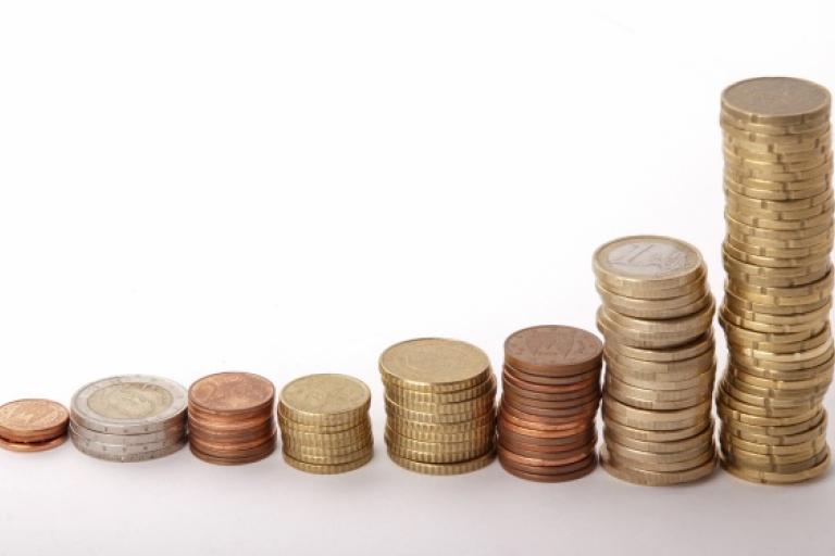 Image of a stack of coins