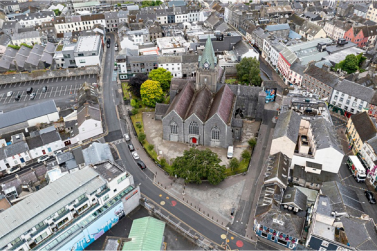 Lombard Street aerial photograph