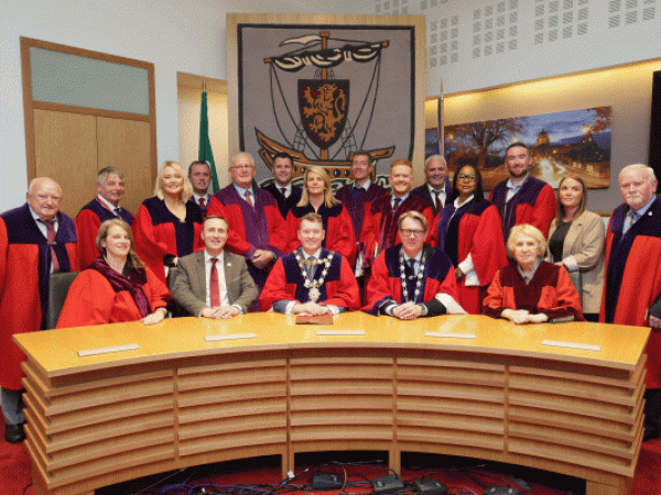 Elected Members and CE of Galway City Council