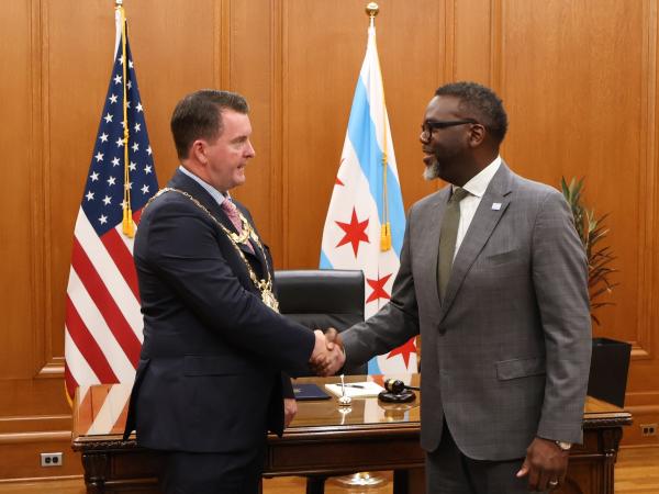 Mayor of the City of Galway Leads High Level Delegation to Twinned Cities of Chicago and Milwaukee