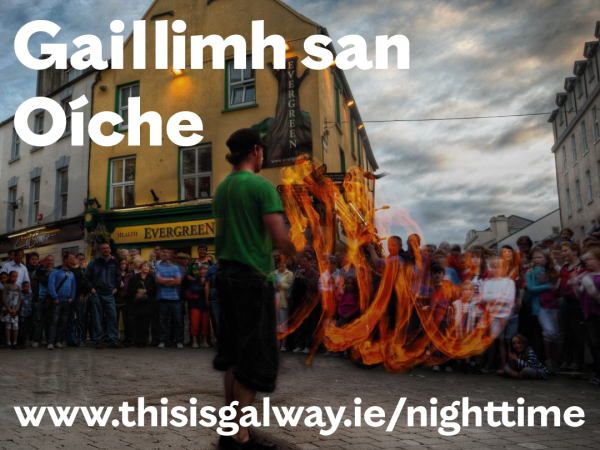 An Ghaillimh Istoíche: Lainseáiltear Treoir Ar Líne 'Cad tá ar Siúl' ag Nochtadh Mhealltacht na Cathrach um Thráthnóna agus Istoíche 