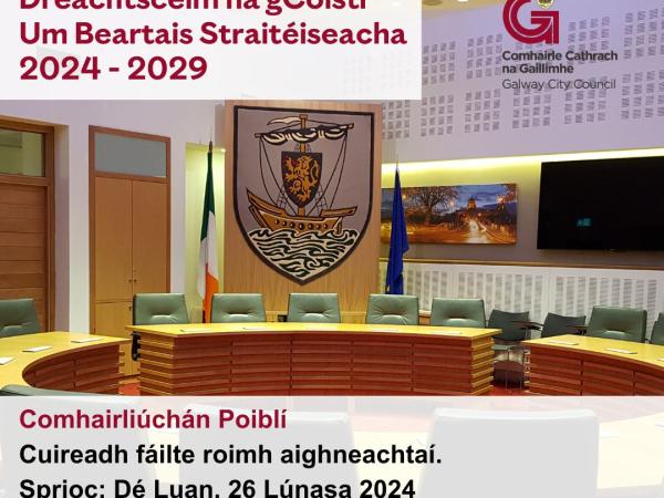 Dréachtscéim na gCoistí Um Beartais Straitéiseacha 2024 - 2029