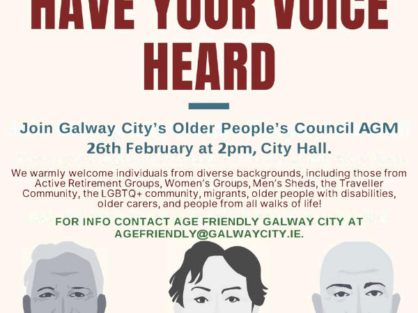 Older Persons AGM Advertisement