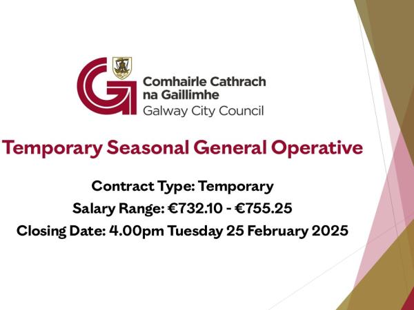 Temporary Seasonal General Operative